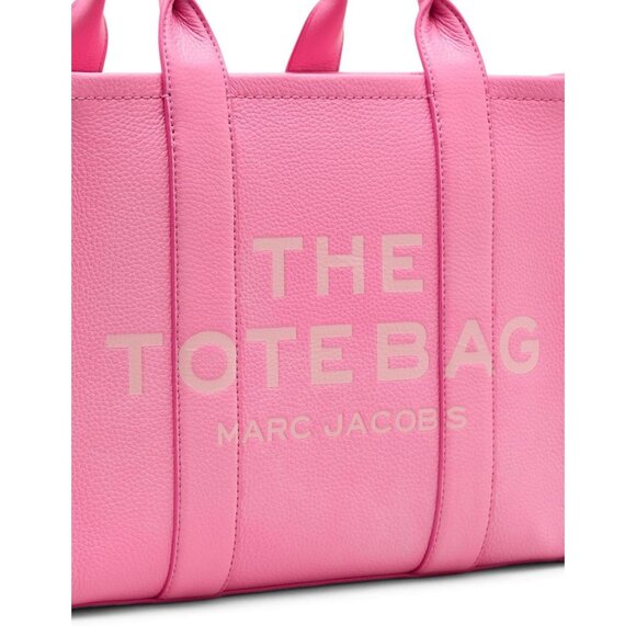 MARC JACOBS The Leather Medium Tote Bag – Petal Pink - Picture 4 of 11